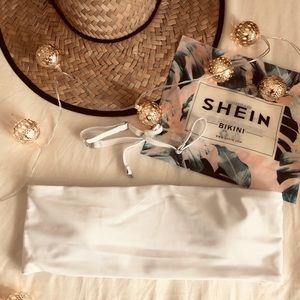 Bandeau swim suit top